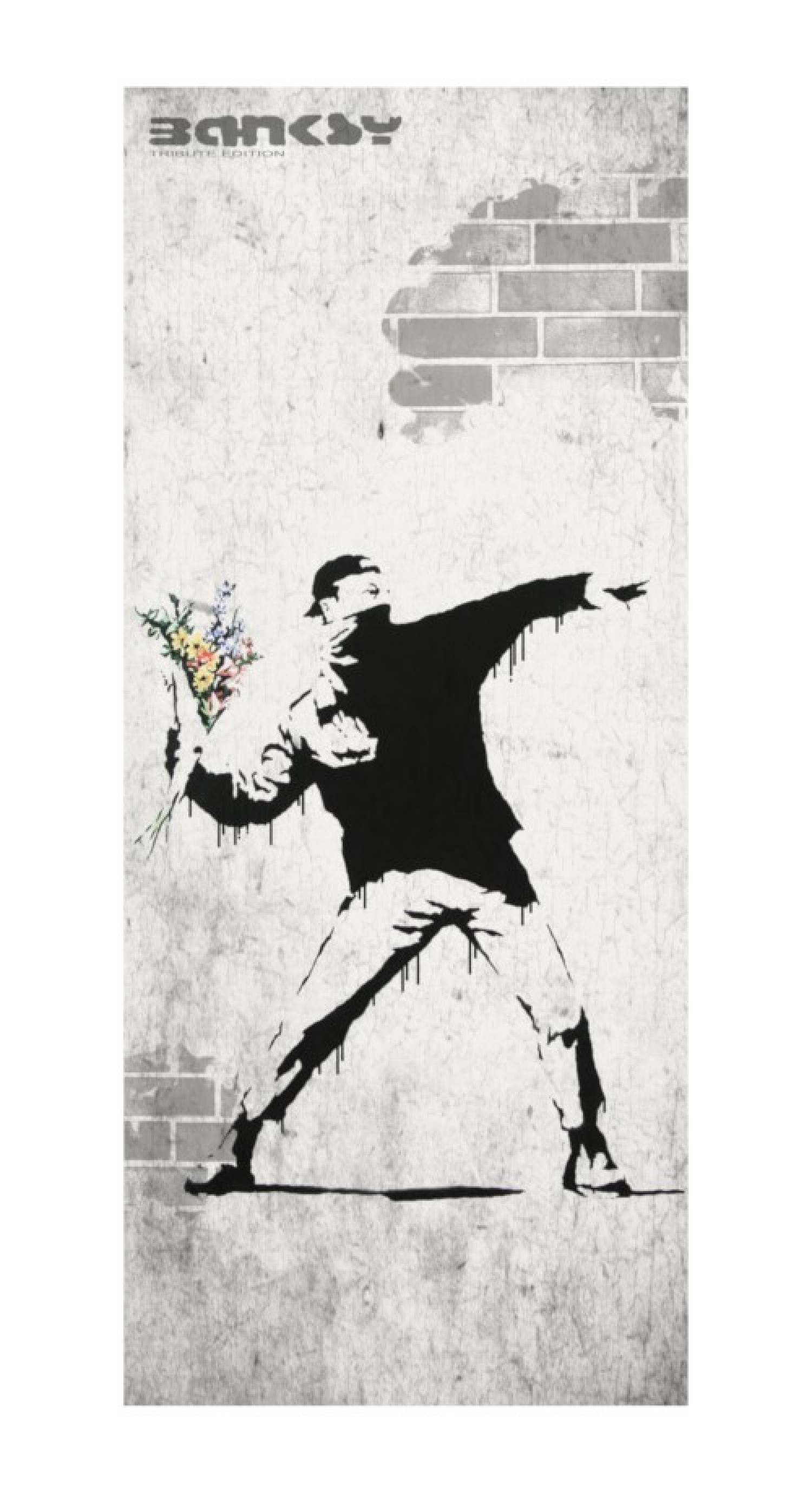 Blumenwerfer - Banksy Style 1