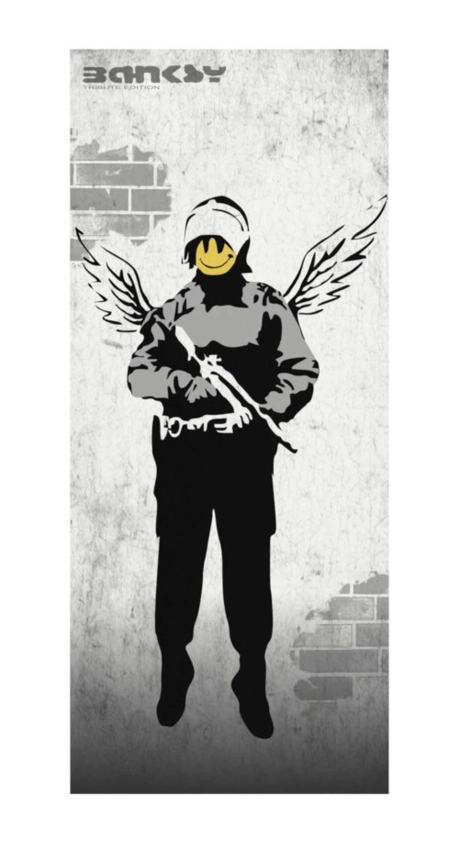 Smiley Police - Banksy Style 1