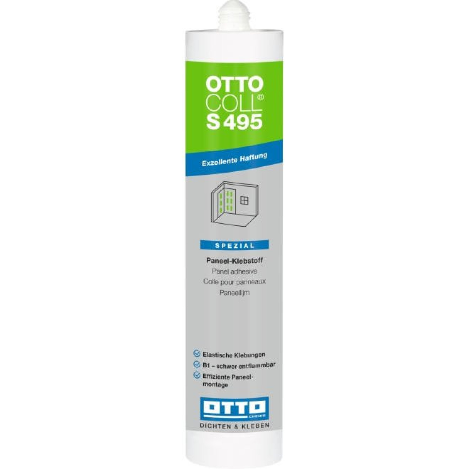 OTTOCOLL S 495 Klebstoff für Paneele 310ml - Otto Chemie