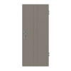 HÖRMANN Wohnungseingangstür Groove 23 Taupe RAL 7048 Lack DesignLine