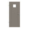 HÖRMANN Innentür Groove 20 Taupe RAL 7048 Lack DesignLine mit Lichtausschnitt LA 14