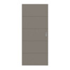 HÖRMANN Schiebetür Groove 15 Taupe RAL 7048 Lack DesignLine