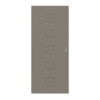 HÖRMANN Schiebetür Groove 19 Taupe RAL 7048 Lack DesignLine