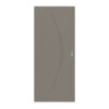 HÖRMANN Schiebetür Groove 49 Taupe RAL 7048 Lack DesignLine