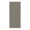 HÖRMANN Schiebetür Groove 78 Taupe RAL 7048 Lack DesignLine