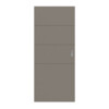 HÖRMANN Schiebetür Groove 93 Taupe RAL 7048 Lack DesignLine