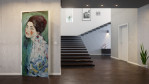 Milieubild 3 von Gustav Klimt Reproduktion Porträt einer Dame